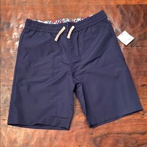 Vineyard vines navy blue swim shorts